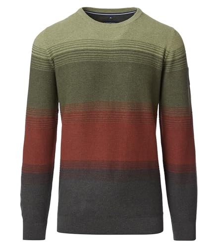 CASAMODA Pullover gestreift Dunkelgrün XXL CASAMODA Pullover gestreift Dunkelgrün XXL von CASAMODA