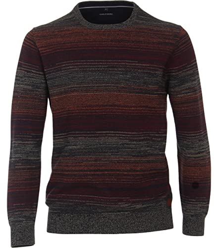 CASAMODA Pullover gestreift Dunkelorange XXL von CASAMODA