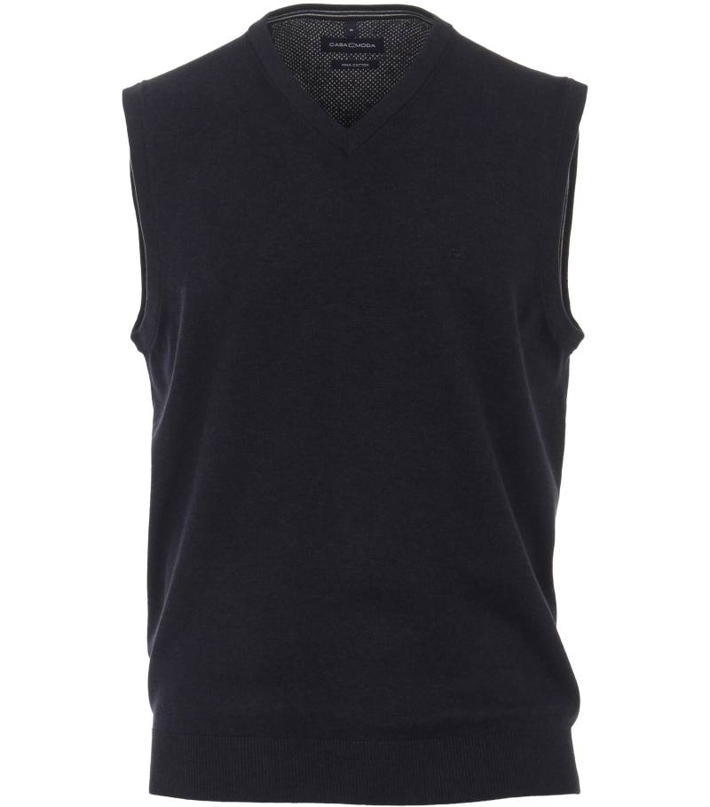 CASAMODA - Pullunder uni 004460 blau - Gr. - 5XL von CASAMODA