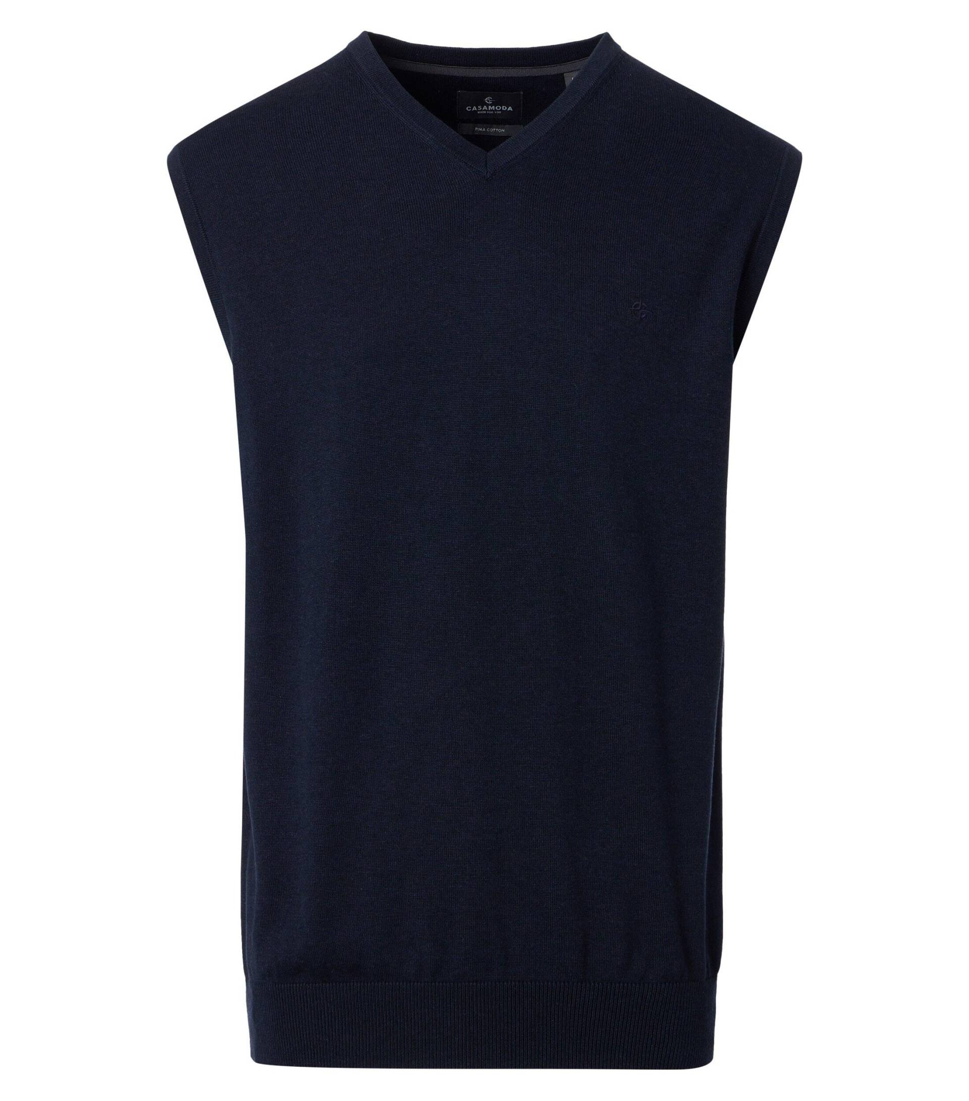 CASAMODA - Pullunder uni 004460 blau - Gr. - S von CASAMODA