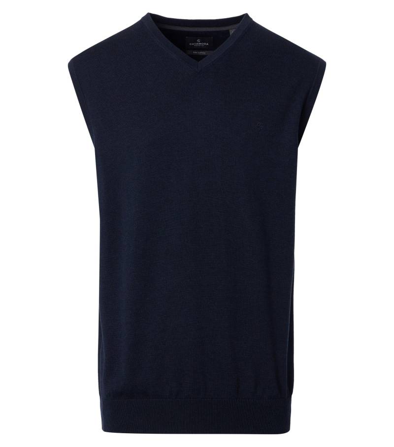 CASAMODA - Pullunder uni 004460 blau - Gr. - XL von CASAMODA