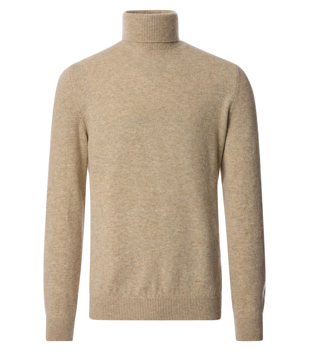 CASAMODA - Rollkragenpullover beige - Gr. - M von CASAMODA