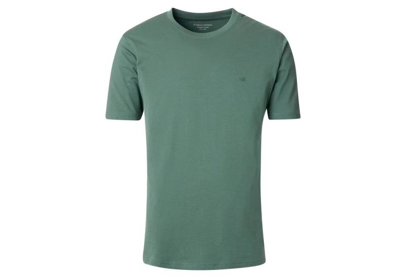 CASAMODA Rundhalsshirt CasaModa Übergrößen Basic T-Shirt agavengrün von CASAMODA