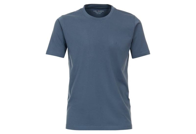 CASAMODA Rundhalsshirt CasaModa Basic T-Shirt rauchblau Übergröße von CASAMODA
