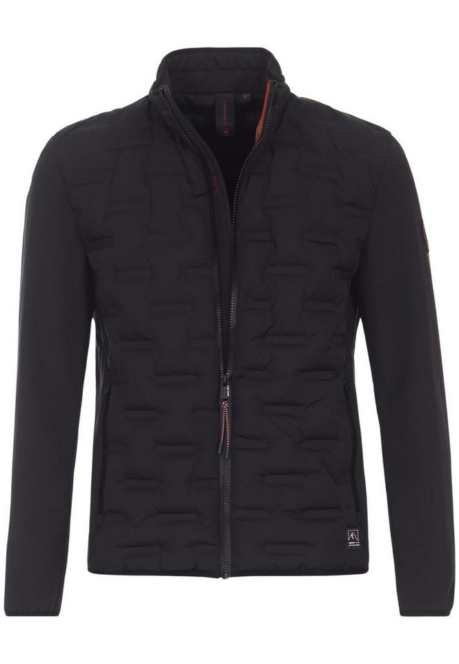 CASAMODA Softshelljacke Jacke Materialmixjacke mit Stehkragen und (1-St) von CASAMODA
