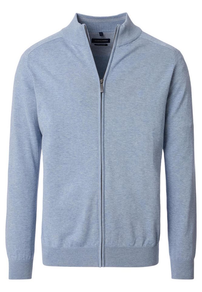 CASAMODA Strickjacke Basic (1-tlg) Strickjacke - Baumwolle - Atmungsaktiv - Reine Pima-Baumwolle von CASAMODA
