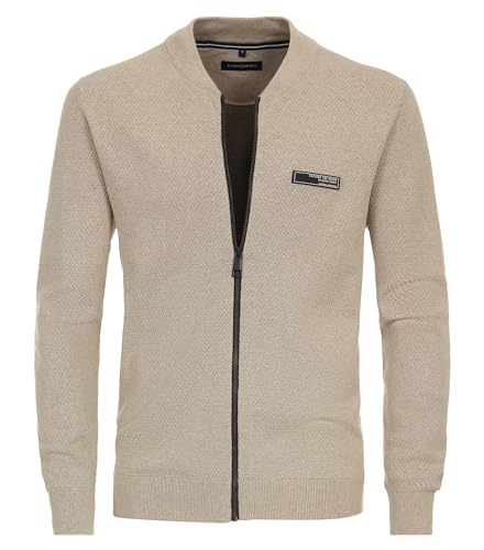 CASAMODA Strickjacke Uni Beige XXL von CASAMODA