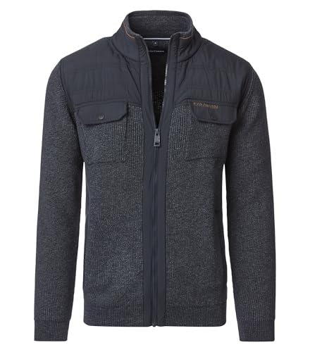 CASAMODA Strickjacke Uni Dunkelblau XXL CASAMODA Strickjacke Uni Dunkelblau XXL von CASAMODA
