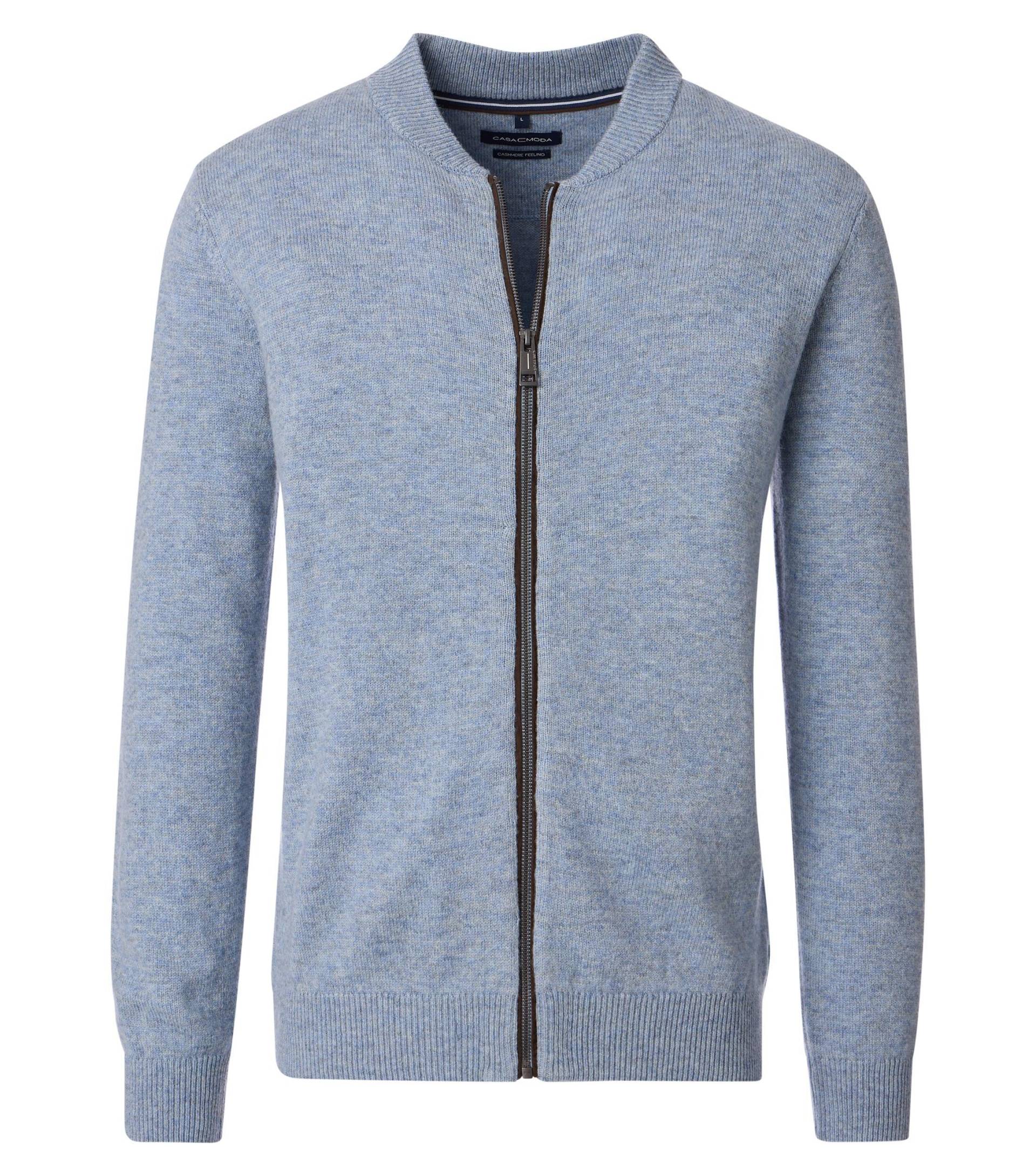 CASAMODA - Strickjacke aqua bis petrol - Gr. - XL von CASAMODA