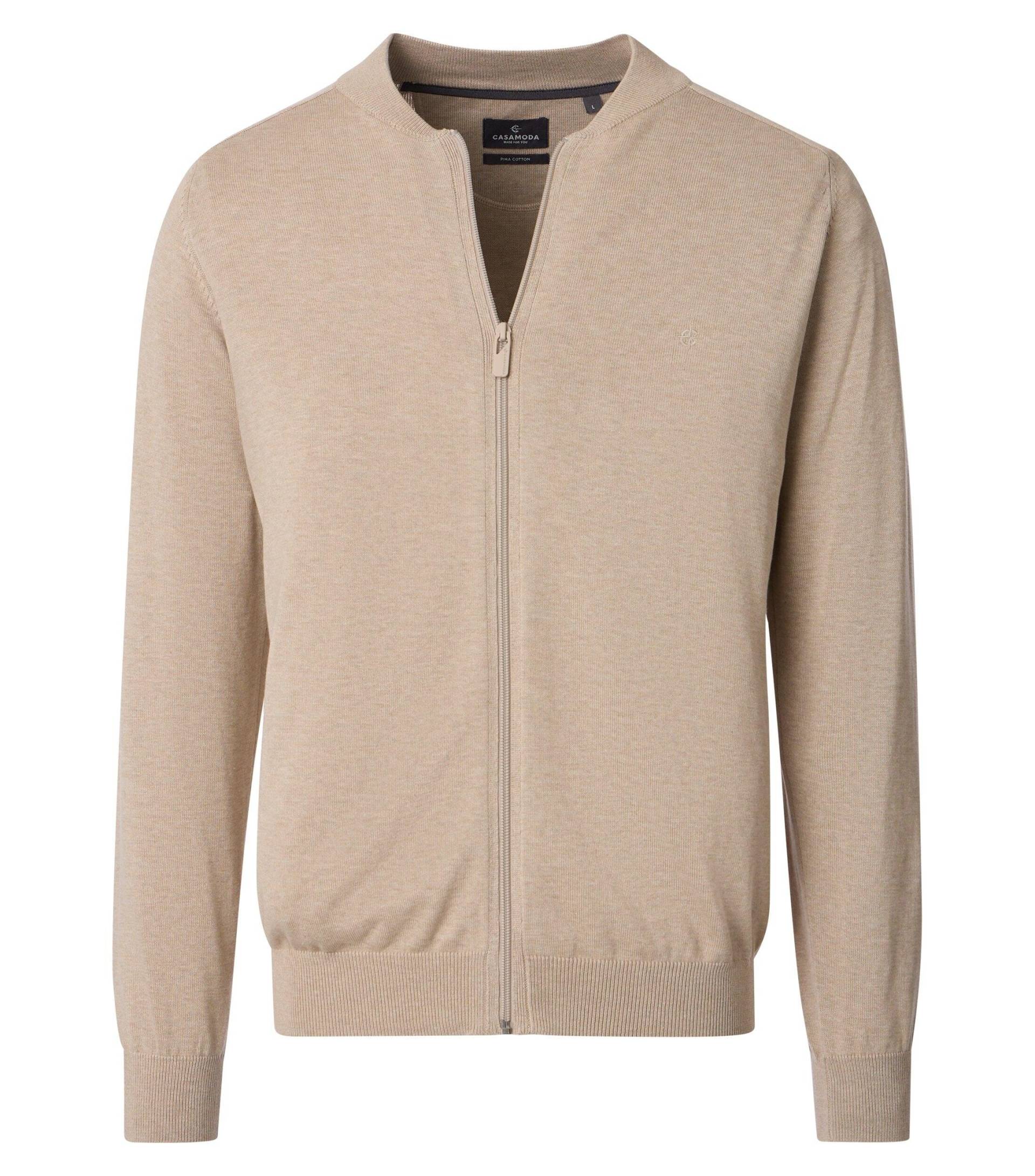 CASAMODA - Strickjacke beige - Gr. - 4XL von CASAMODA