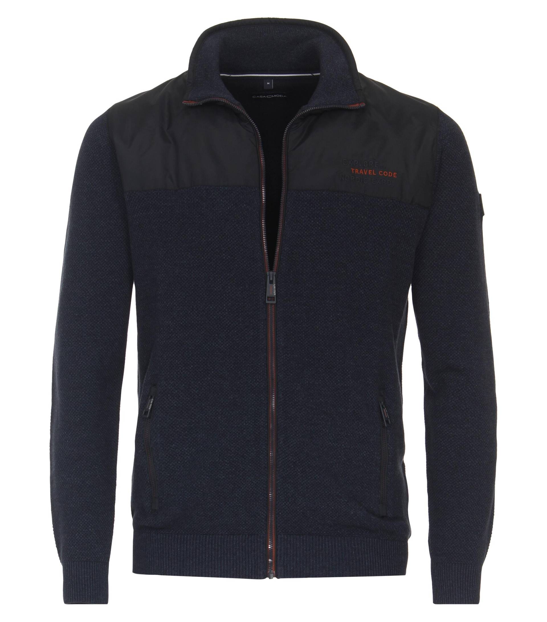 CASAMODA - Strickjacke blau - Gr. - 4XL von CASAMODA