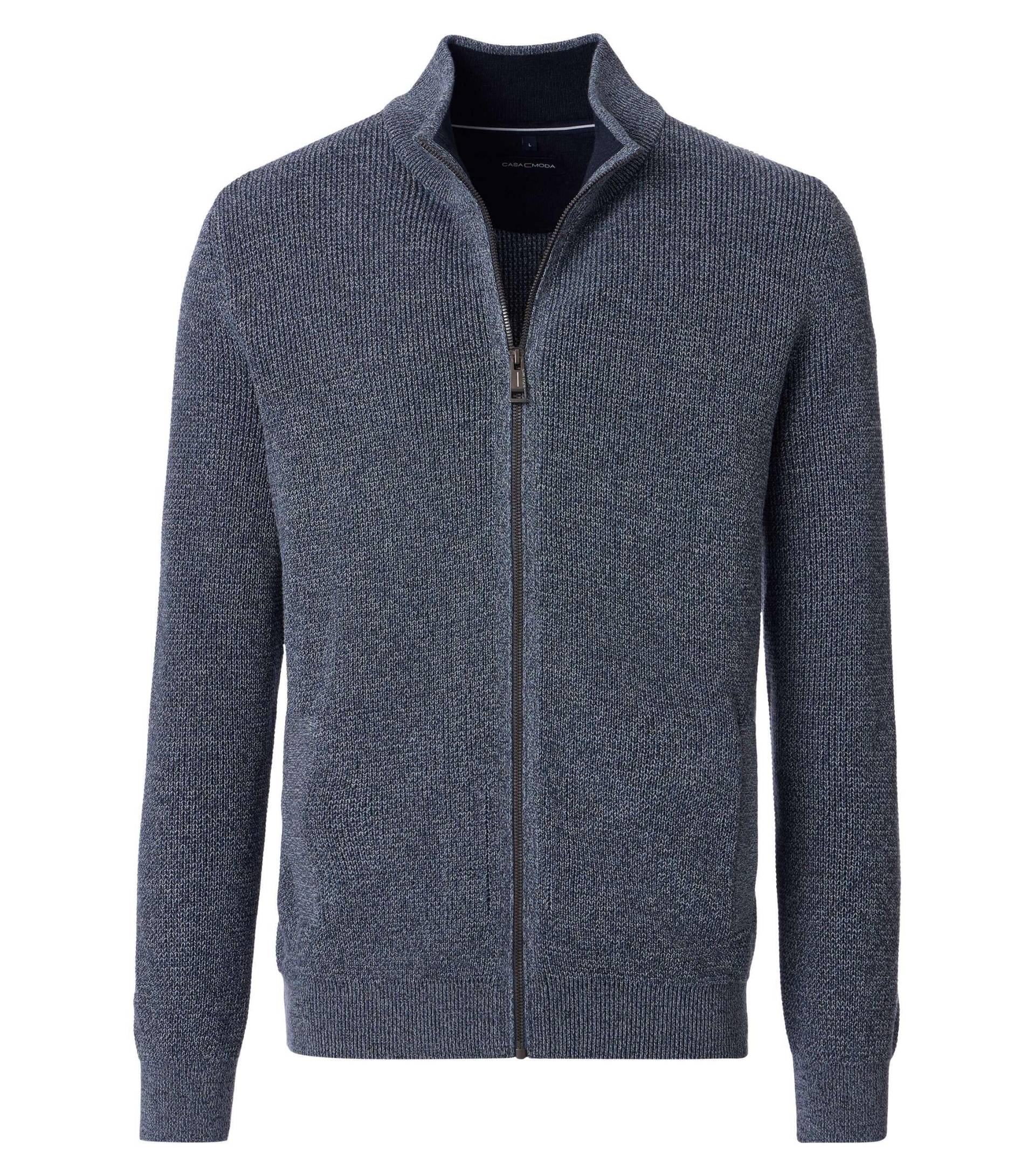CASAMODA - Strickjacke blau - Gr. - L von CASAMODA