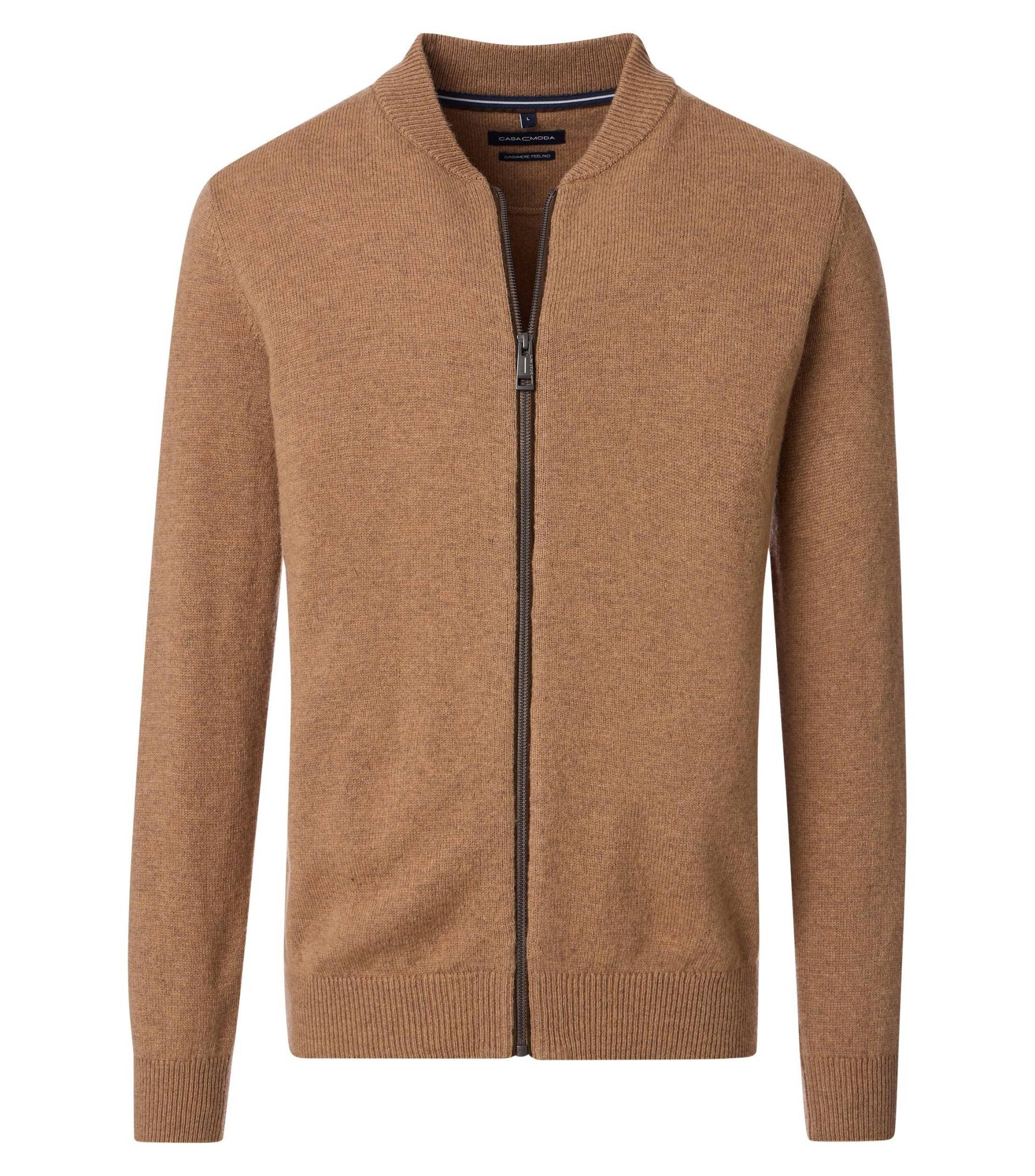 CASAMODA - Strickjacke braun - Gr. - 3XL von CASAMODA