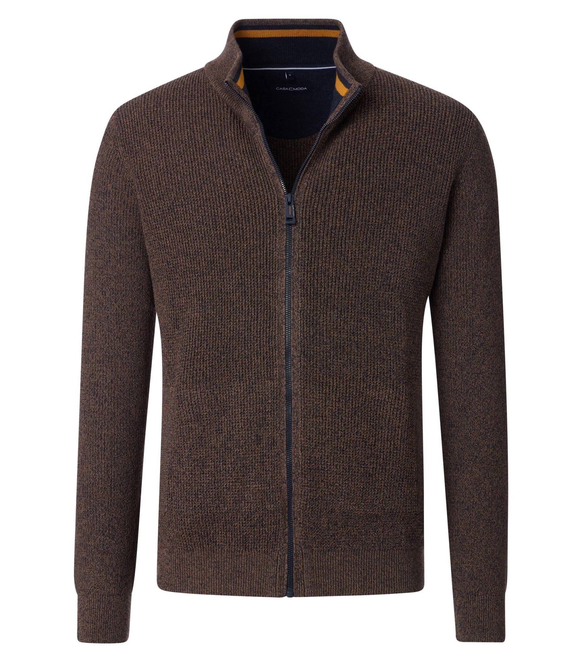 CASAMODA - Strickjacke braun - Gr. - L von CASAMODA