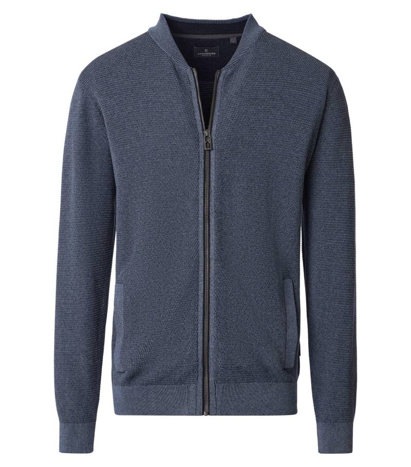 CASAMODA - Strickjacke silber - Gr. - 4XL von CASAMODA