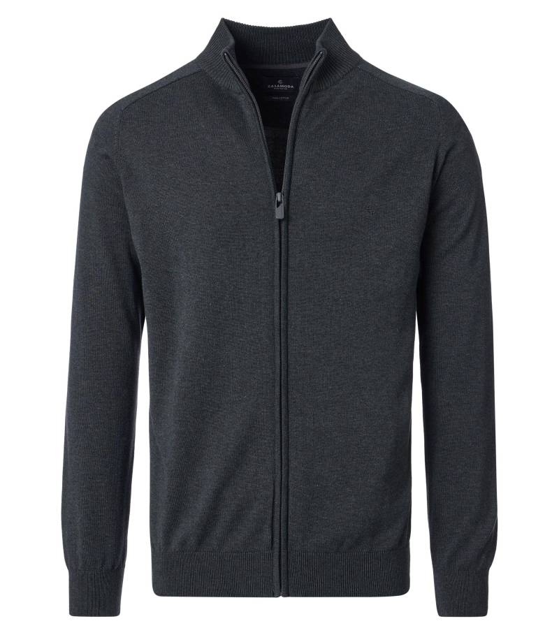 CASAMODA - Strickjacke uni 004450 anthrazit - Gr. - 4XL von CASAMODA