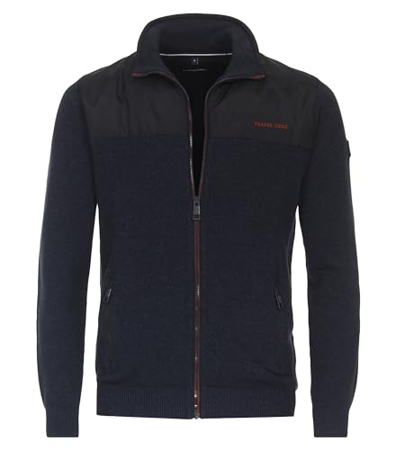 CASAMODA Strickjacke Uni Dunkelblau XXL von CASAMODA