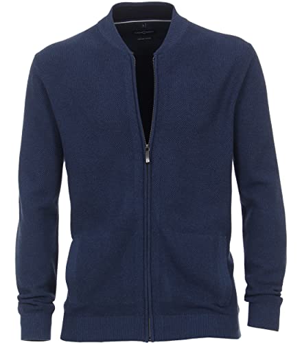 CASAMODA Strickjacke Uni Mittelblau XXL von CASAMODA