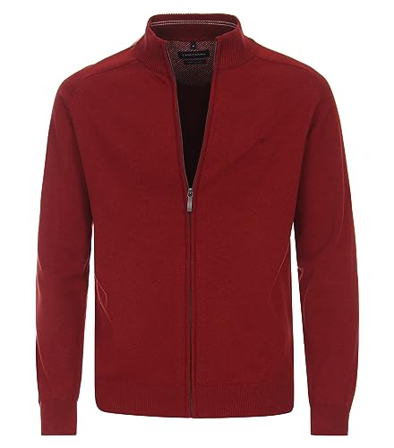 CASAMODA Strickjacke Uni Rot 4XL von CASAMODA