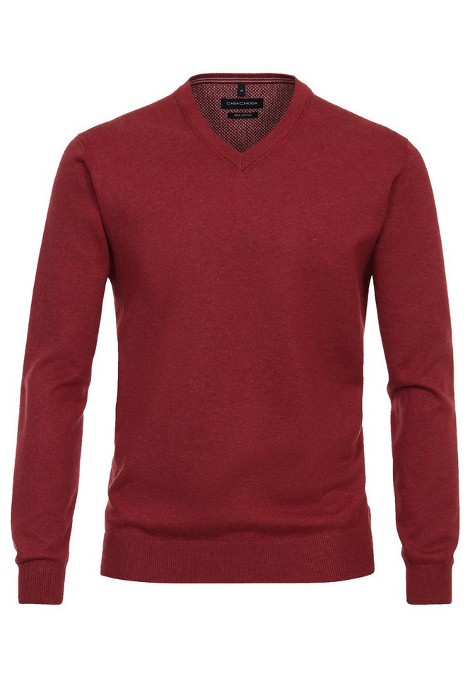 CASAMODA Strickpullover Pullover Strickpullover V-Neck (1-tlg) von CASAMODA