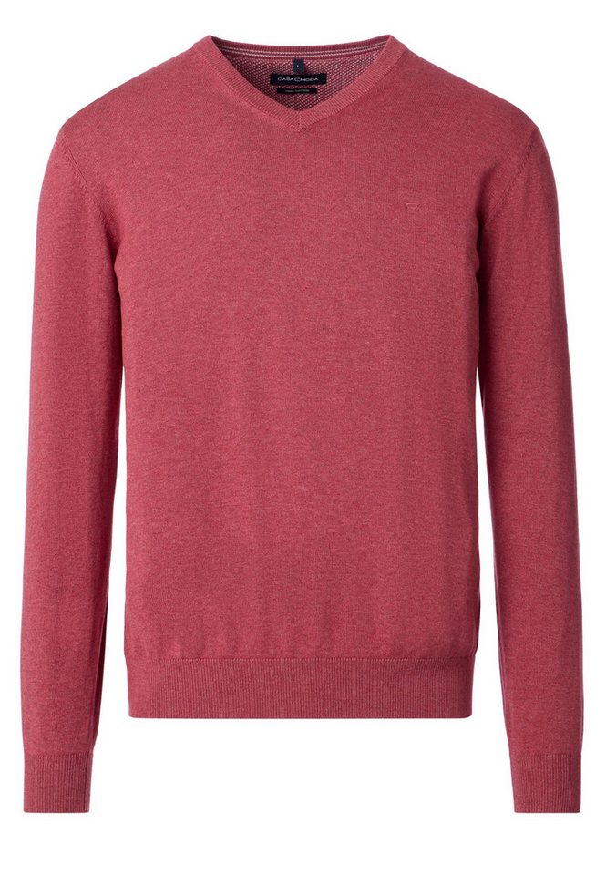 CASAMODA Strickpullover Pullover Strickpullover V-Neck (1-tlg) von CASAMODA