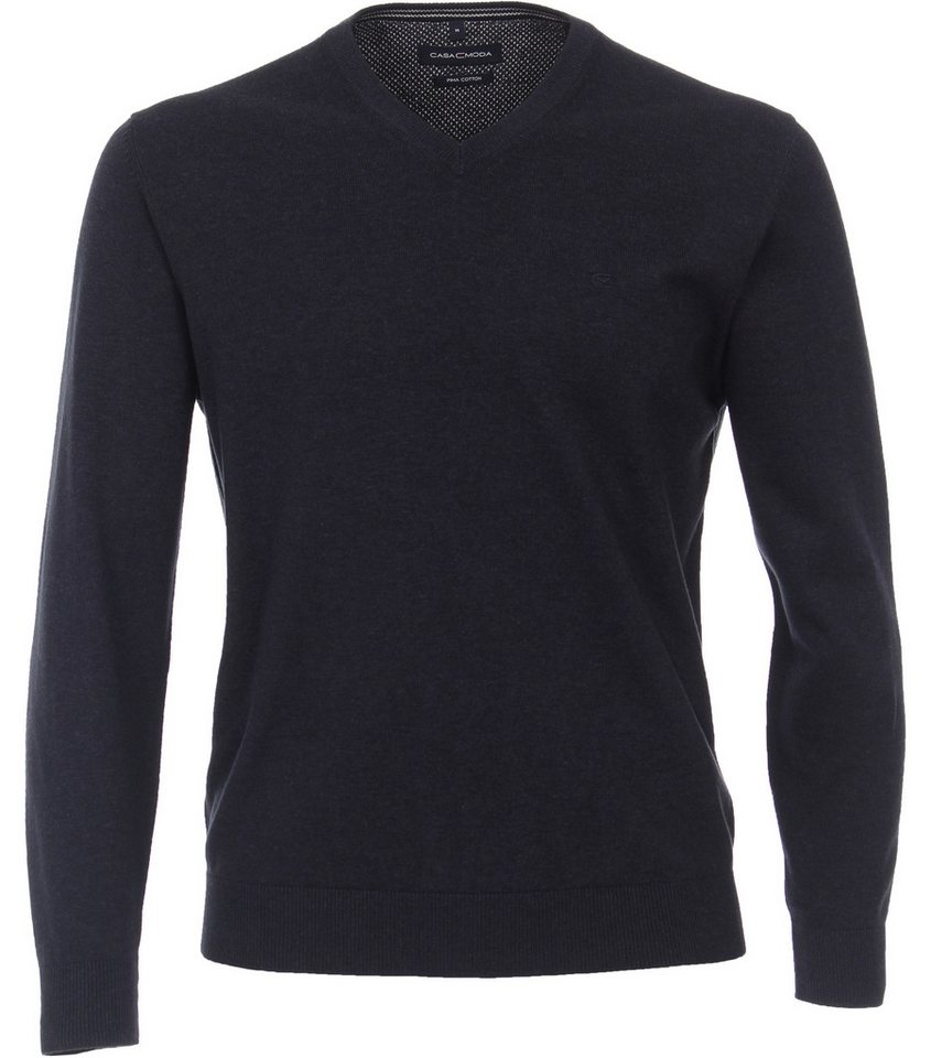 CASAMODA Strickpullover Pullover V-Neck von CASAMODA
