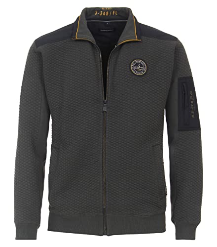 CASAMODA Sweatjacke Uni Olive M von CASAMODA