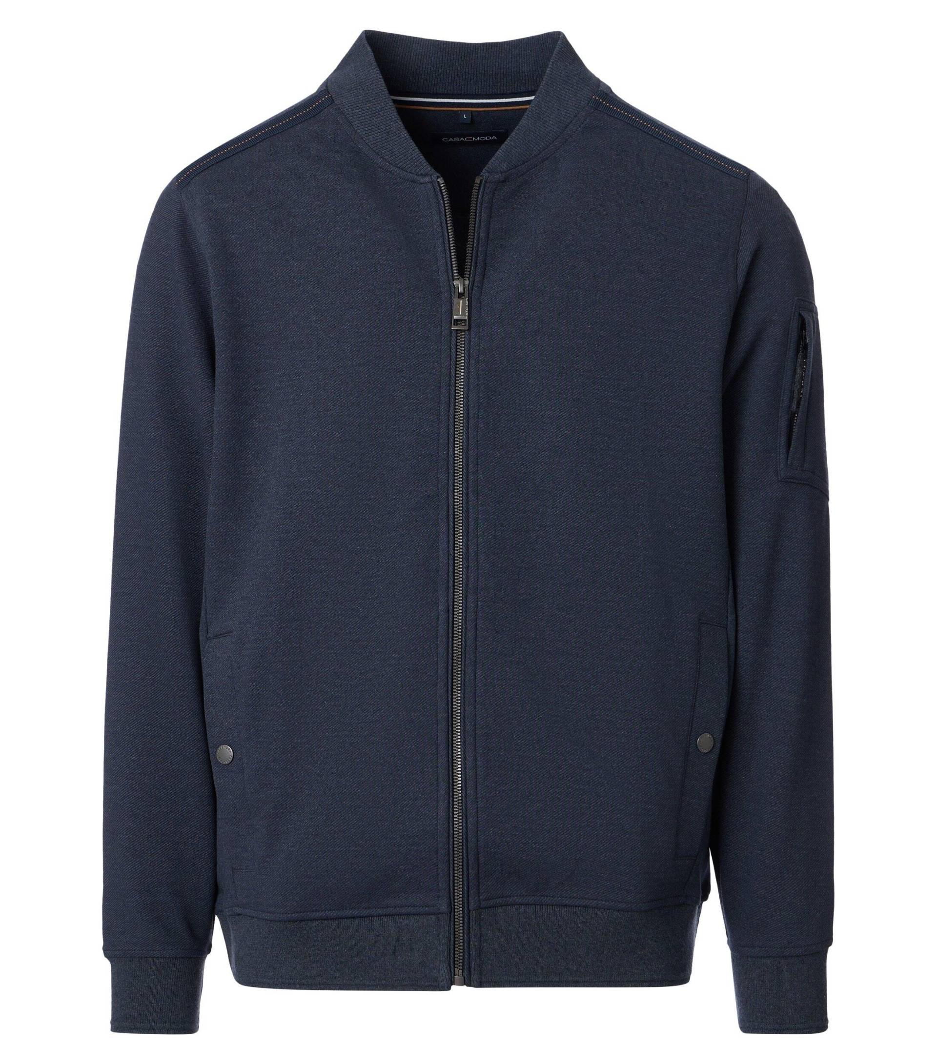 CASAMODA - Sweatjacke blau - Gr. - 4XL von CASAMODA