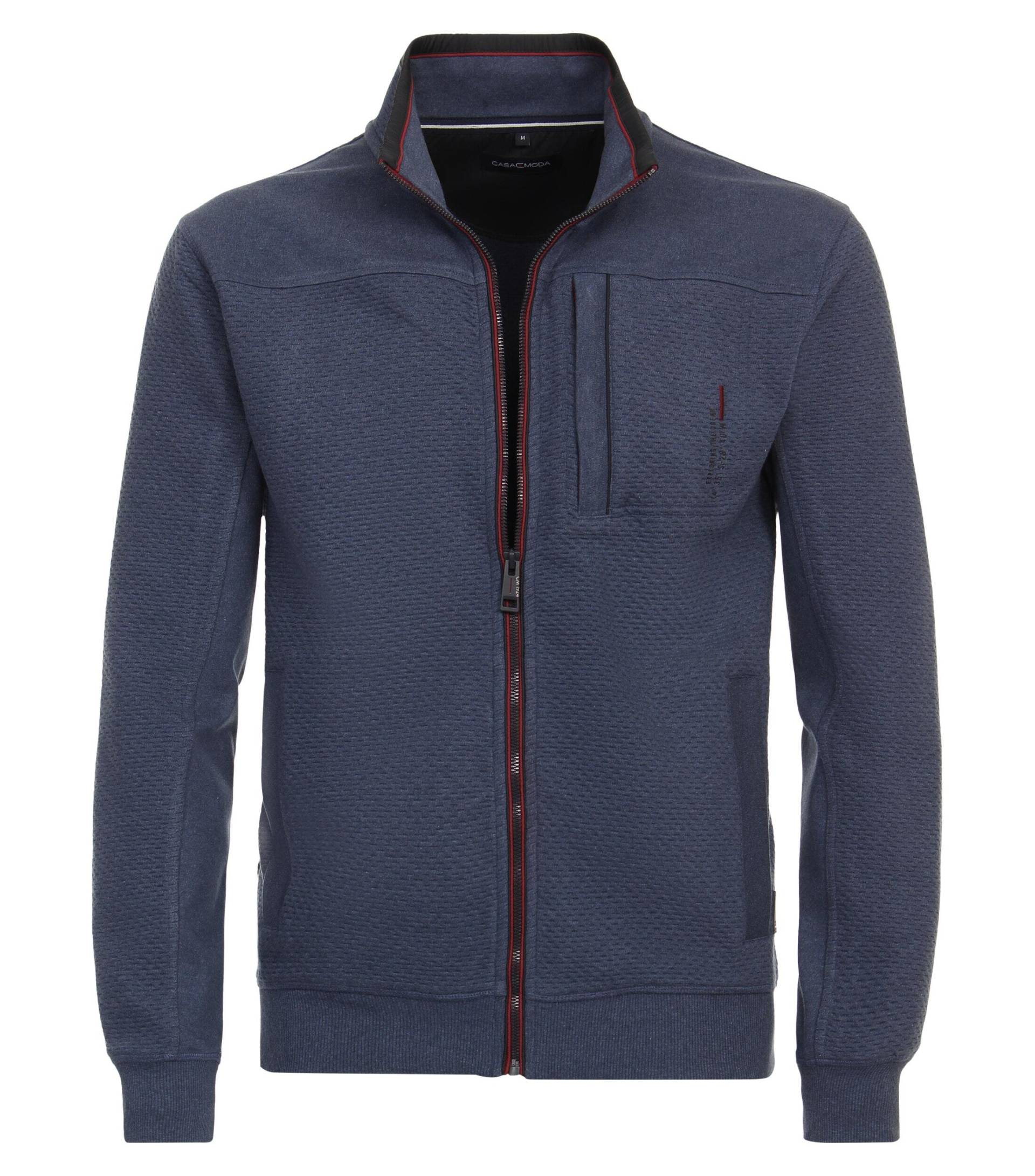 CASAMODA - Sweatjacke blau - Gr. - 5XL von CASAMODA