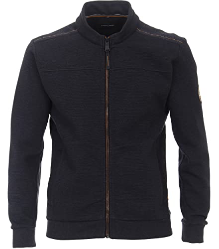 CASAMODA Sweatjacke uni Dunkelblau L von CASAMODA