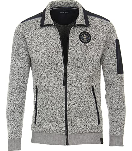 CASAMODA Sweatjacke uni Grau L von CASAMODA