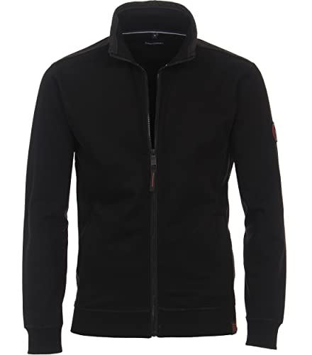 CASAMODA Sweatjacke uni Schwarz 3XL von CASAMODA