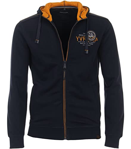 CASAMODA Sweatjacke uni Senfgelb L von CASAMODA