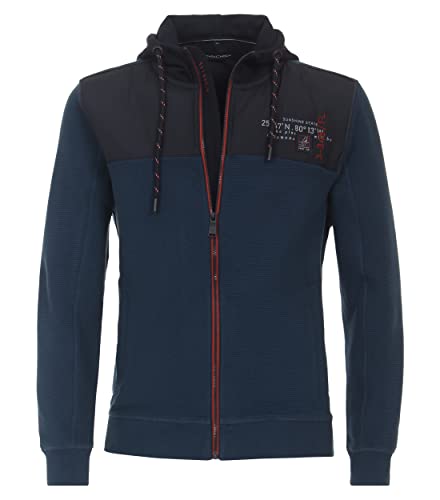 CASAMODA Sweatjacke uni dunkles Mittelblau M von CASAMODA