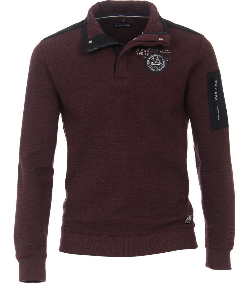 CASAMODA Sweatshirt CASAMODA Sweattroyer uni von CASAMODA