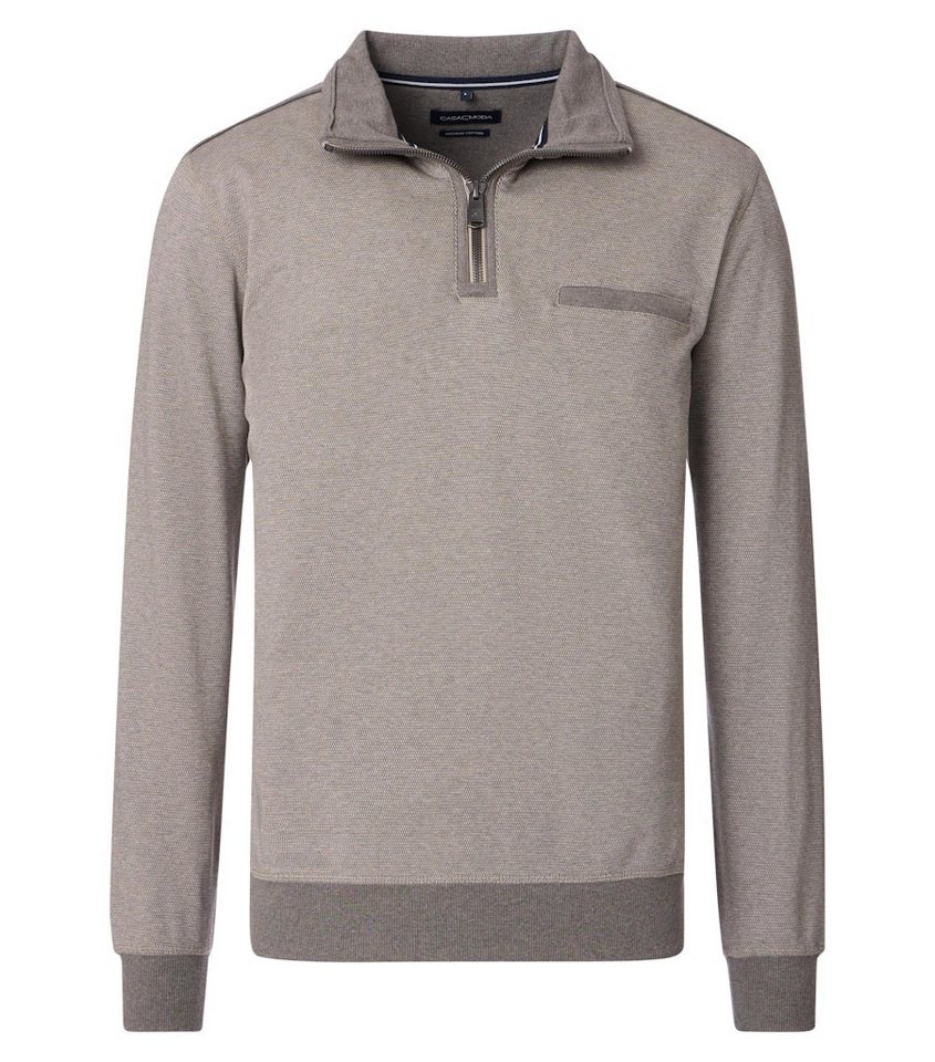CASAMODA Sweatshirt SNOS Sweatshirt mit Zip CASAMODA Sweatshirt SNOS Sweatshirt mit Zip von CASAMODA