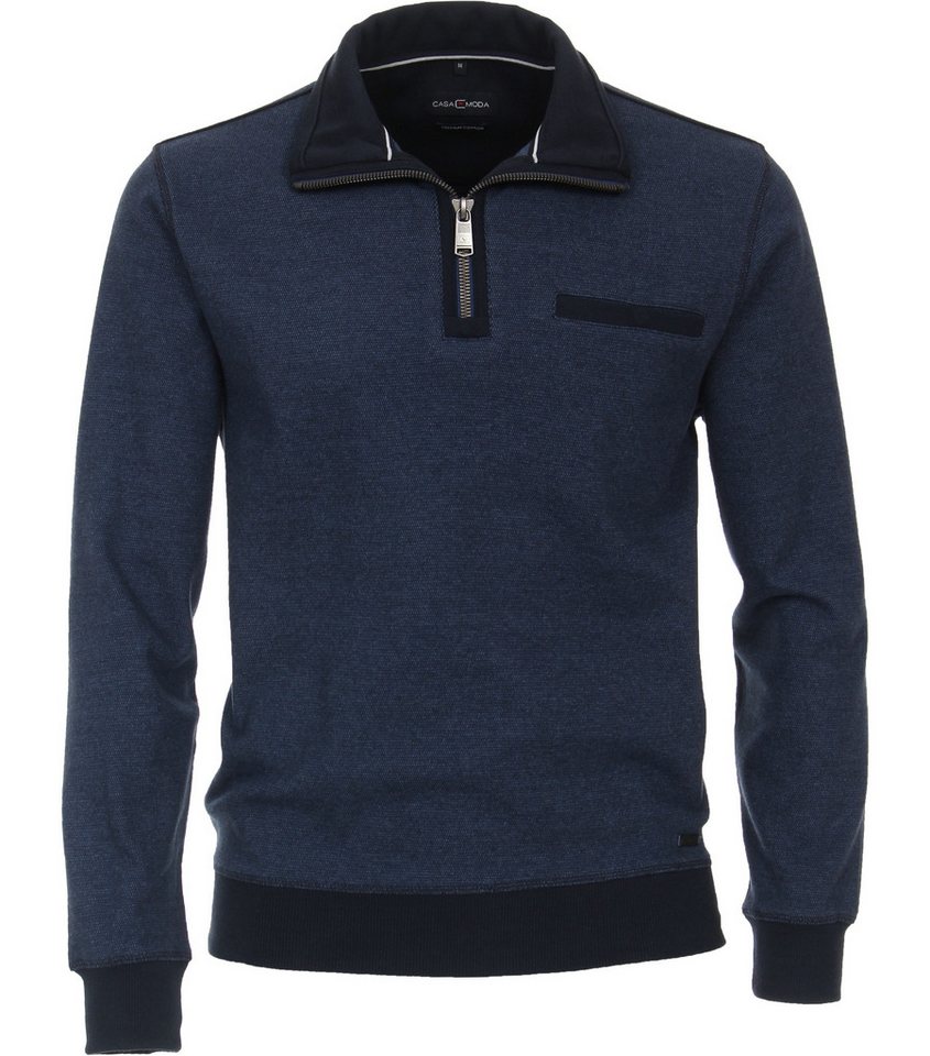 CASAMODA Sweatshirt SNOS Sweatshirt mit Zip CASAMODA Sweatshirt SNOS Sweatshirt mit Zip von CASAMODA