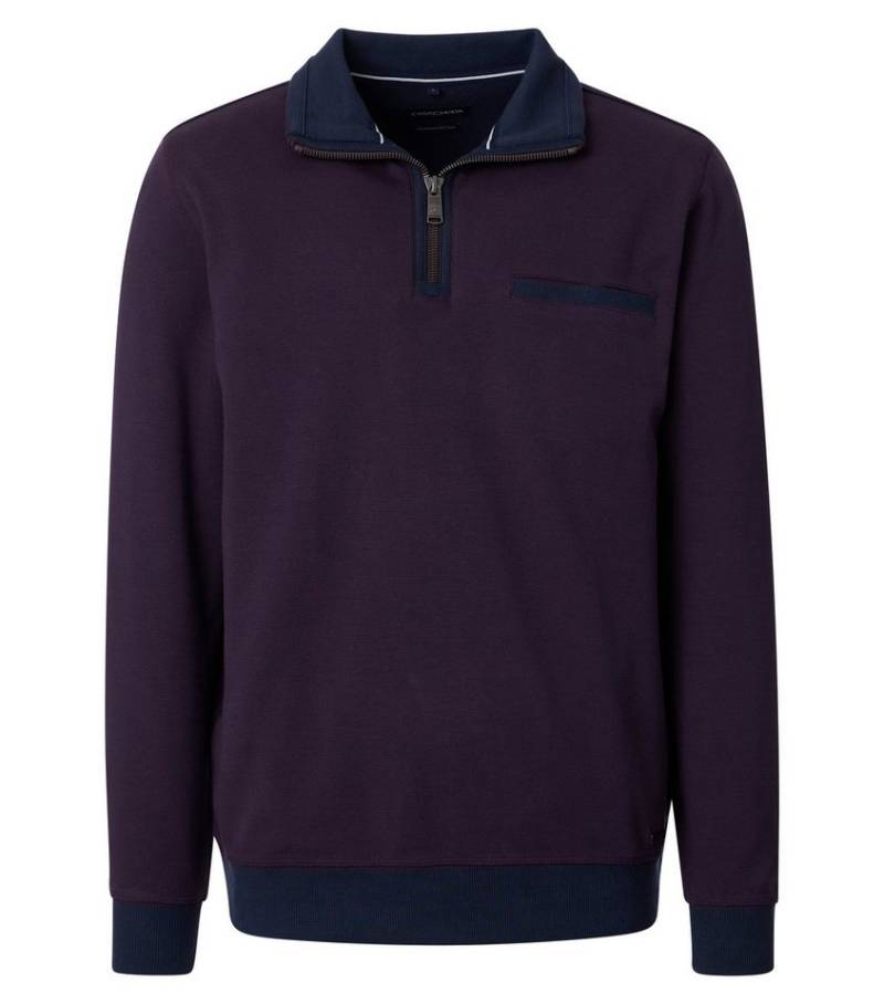 CASAMODA Sweatshirt Sweatshirt mit Zip S von CASAMODA