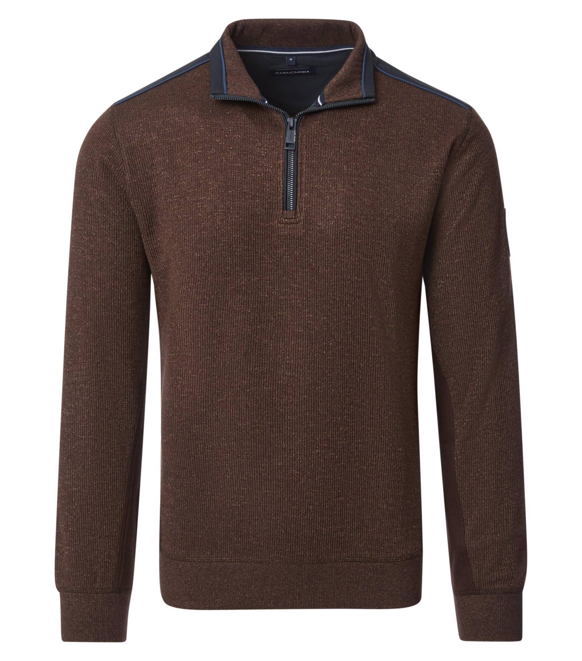 CASAMODA - Sweatshirt braun - Gr. - M von CASAMODA