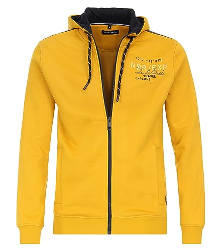 CASAMODA Sweatjacke uni Gelb L von CASAMODA