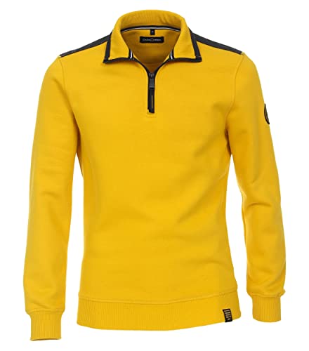 CASAMODA Sweatshirt Uni Gelb M von CASAMODA