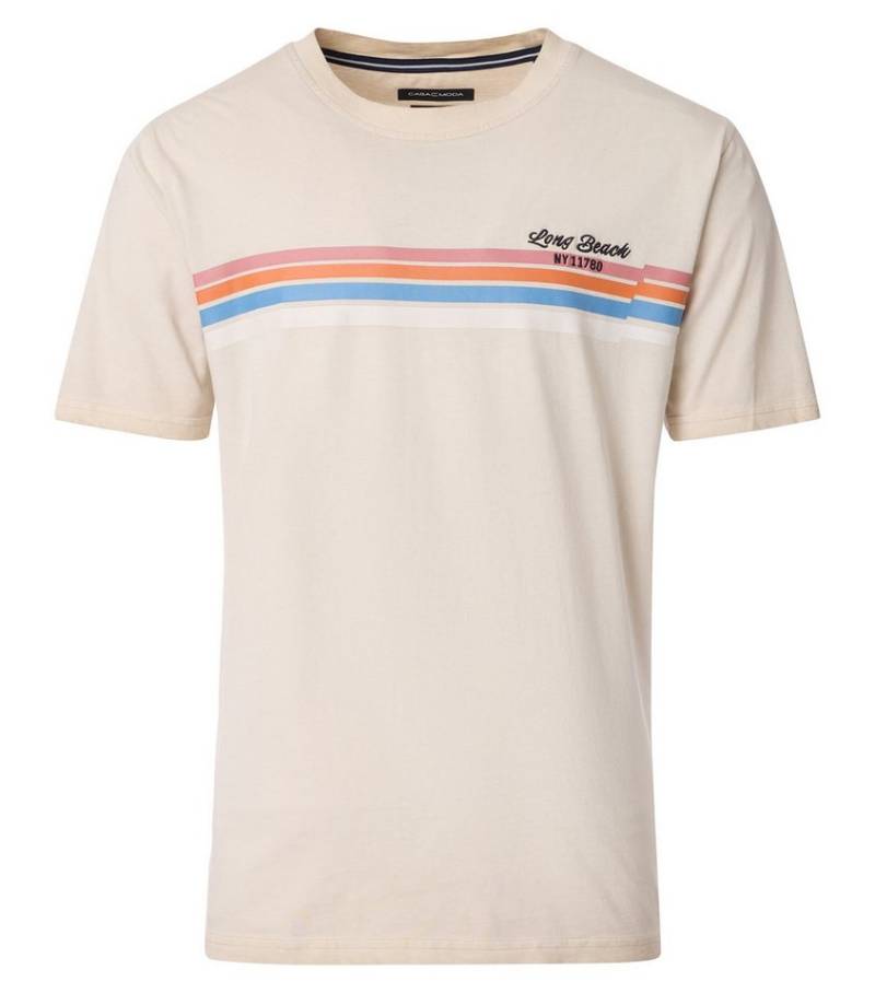 CASAMODA T-Shirt CASAMODA T-Shirt Print von CASAMODA