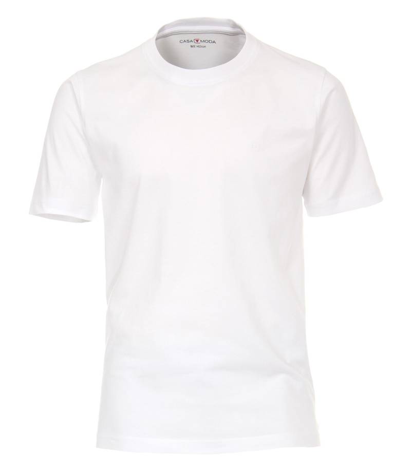 CASAMODA - T-Shirt Halbarm Doppelpack 092500 weiss - Gr. - S von CASAMODA