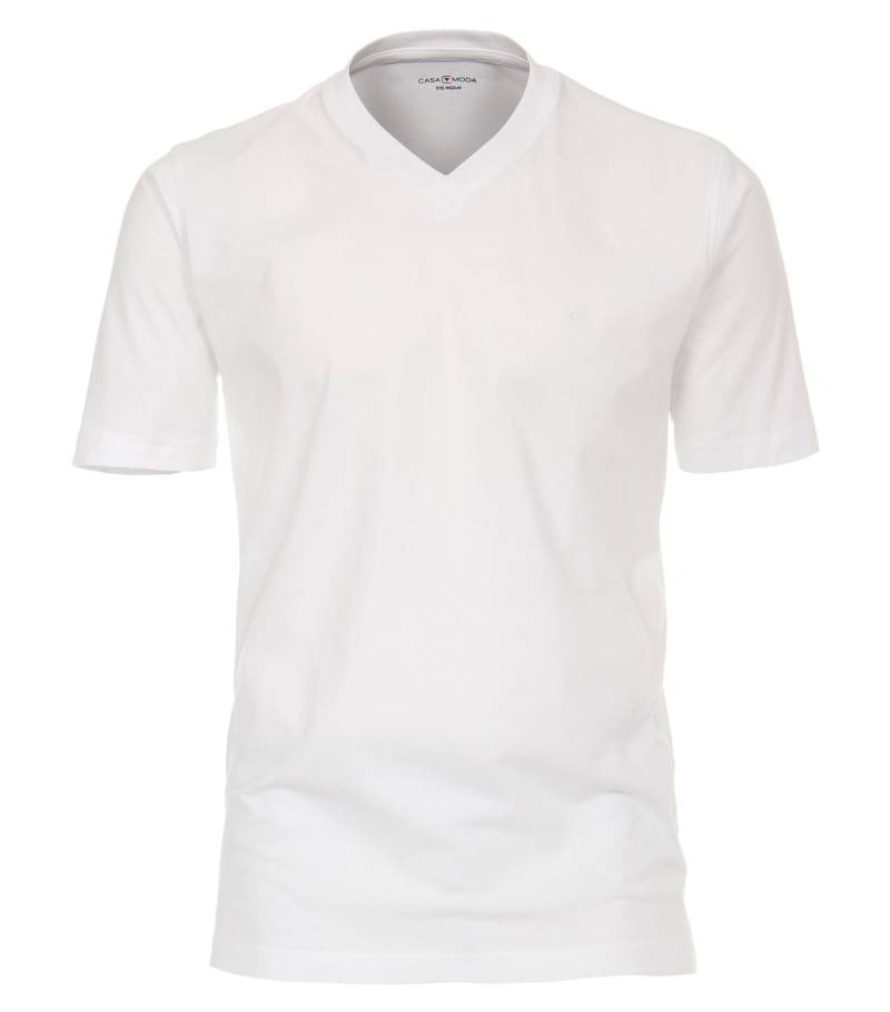 CASAMODA - T-Shirt Halbarm Doppelpack 092600 weiss - Gr. - S von CASAMODA