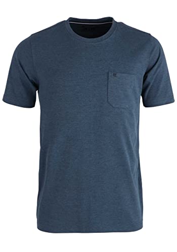 CASAMODA T-Shirt Uni Mittelblau 5XL von CASAMODA