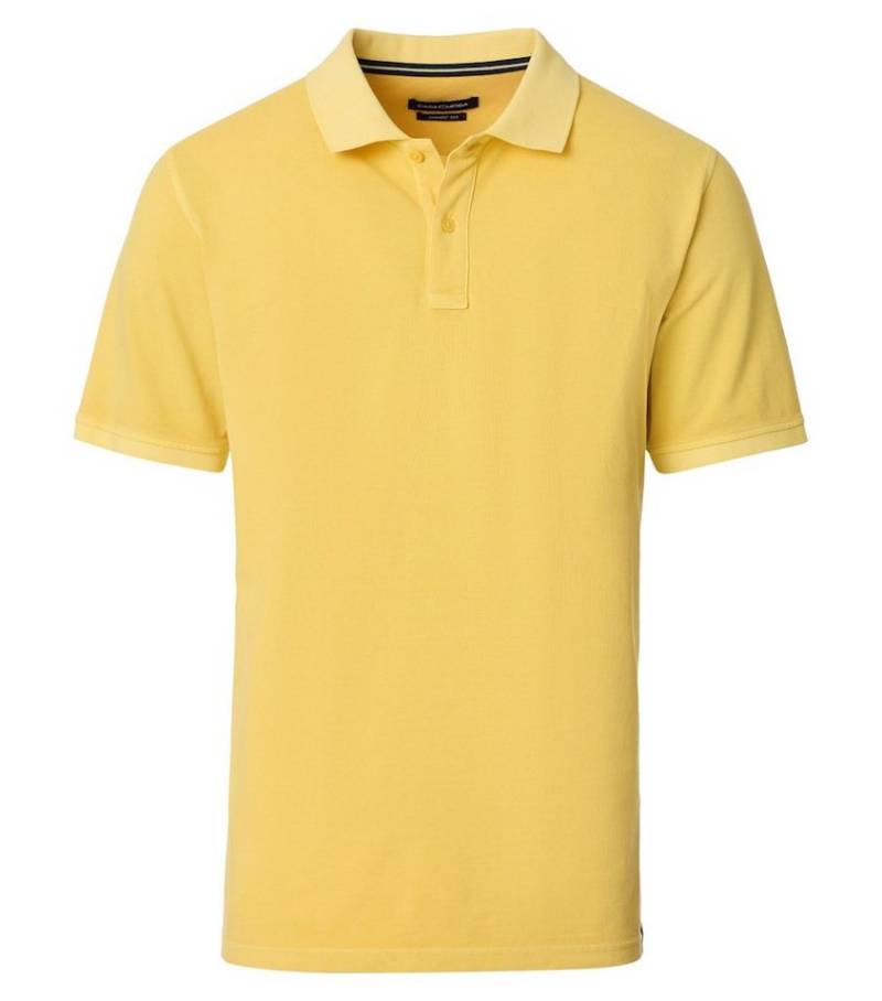 CASAMODA T-Shirt Polo 527 gelb von CASAMODA