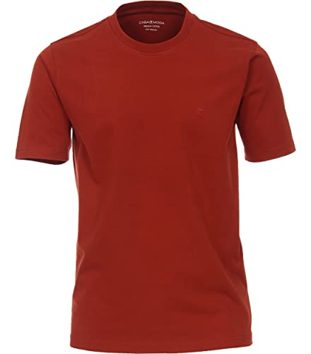 CASAMODA T-Shirt Uni 491 - Dunkelorange 5XL von CASAMODA