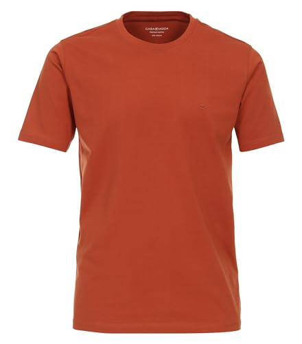 CASAMODA T-Shirt Uni Dunkelorange 3XL von CASAMODA