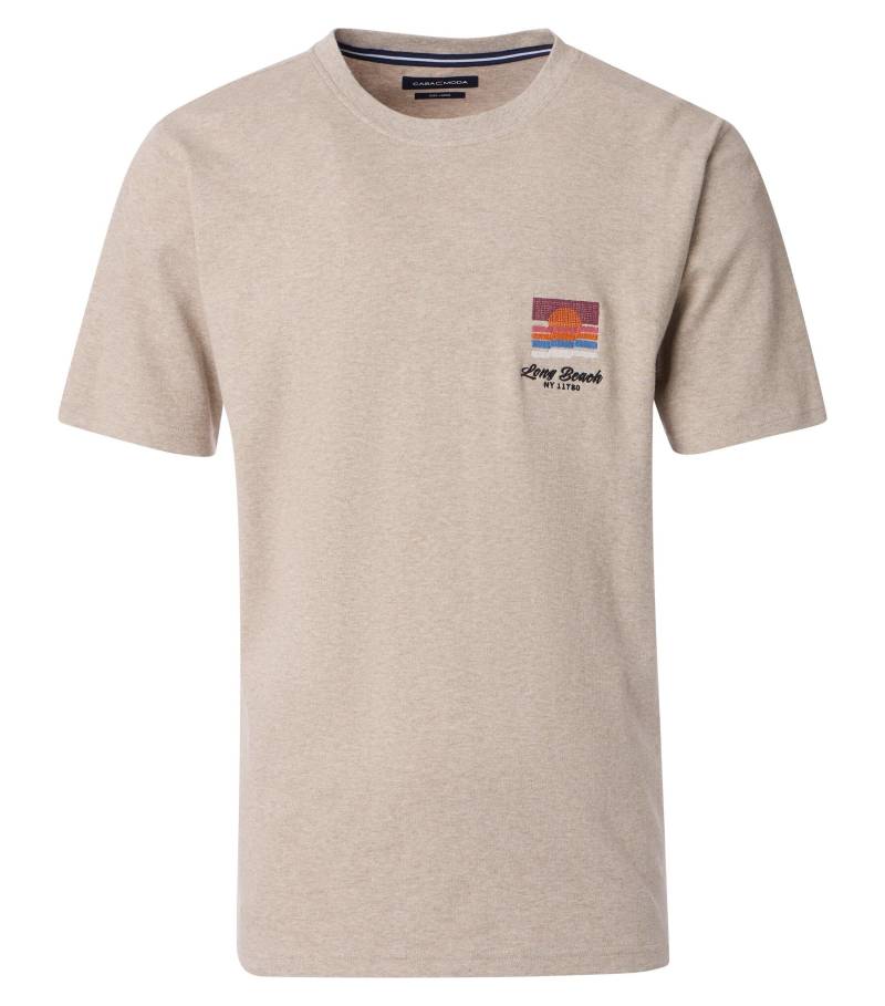 CASAMODA - T-Shirt beige - Gr. - 4XL von CASAMODA