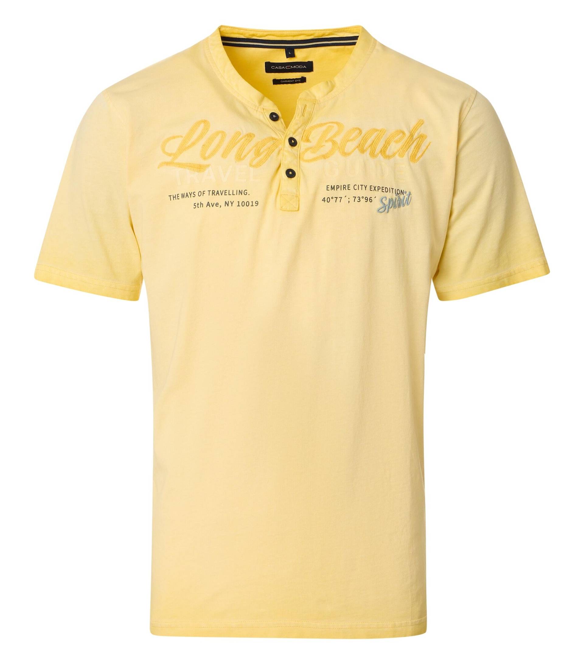 CASAMODA - T-Shirt gelb - Gr. - M von CASAMODA